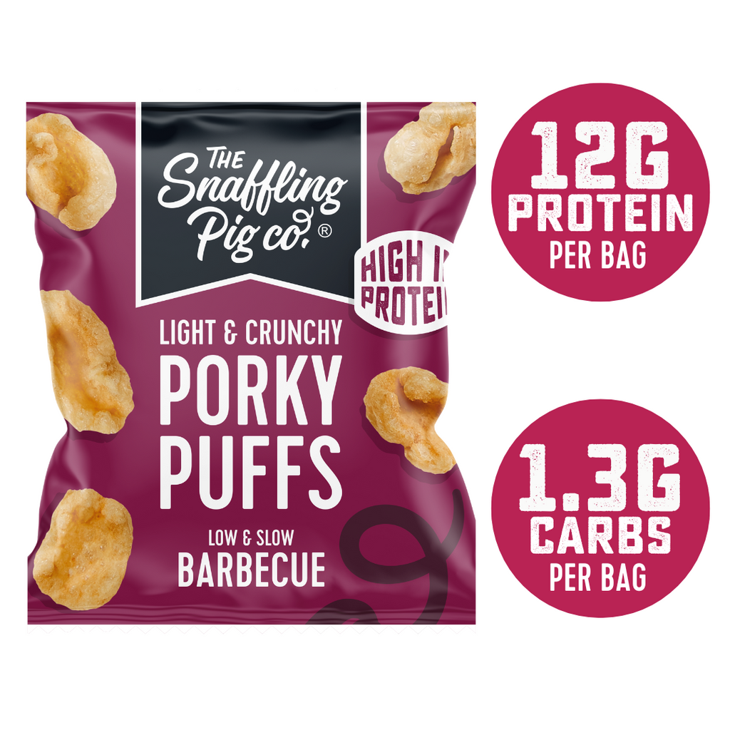 SPECIAL: Low & Slow BBQ Porky Puffs Packets 12x 20g