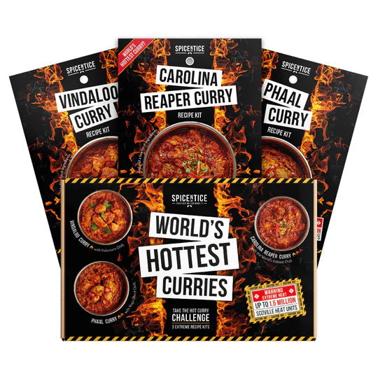World's Hottest Curry Collection Gift Box by Spicentice