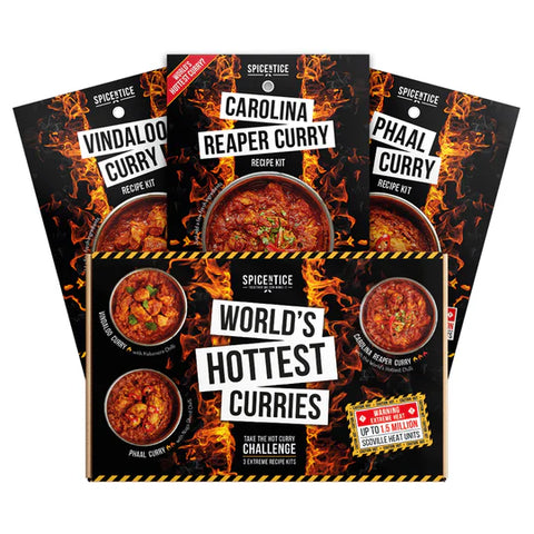 World's Hottest Curry Collection Gift Box by Spicentice