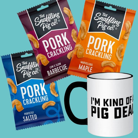 Pork Crackling & Mug Gift Bundle