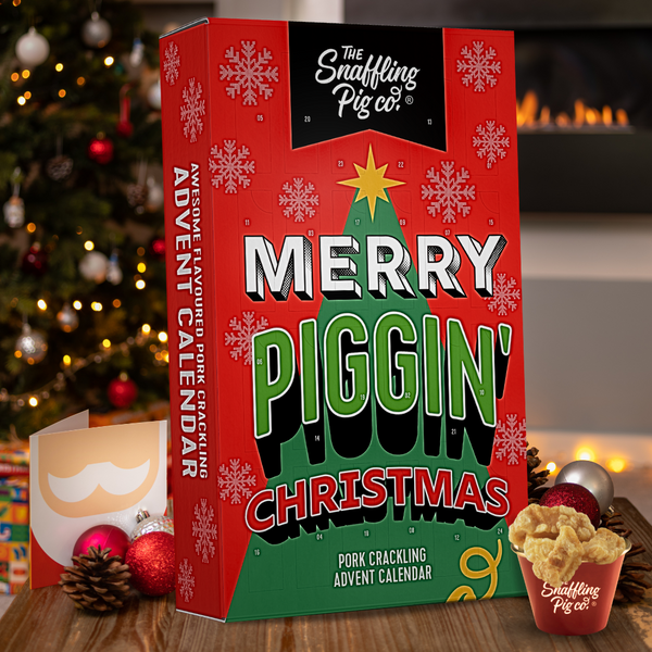 Pork Crackling Advent Calendar 2023 Snaffling Pig