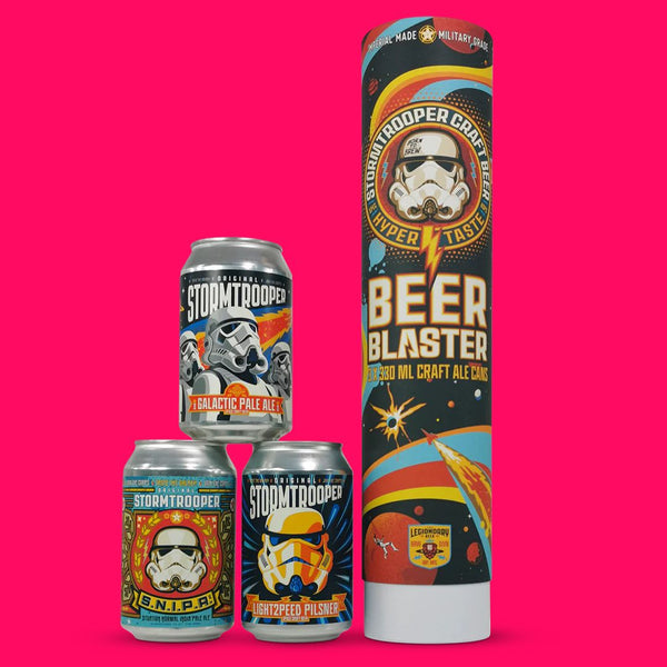 Original Stormtrooper Beer Blaster Gift Set & Snaffling Pig