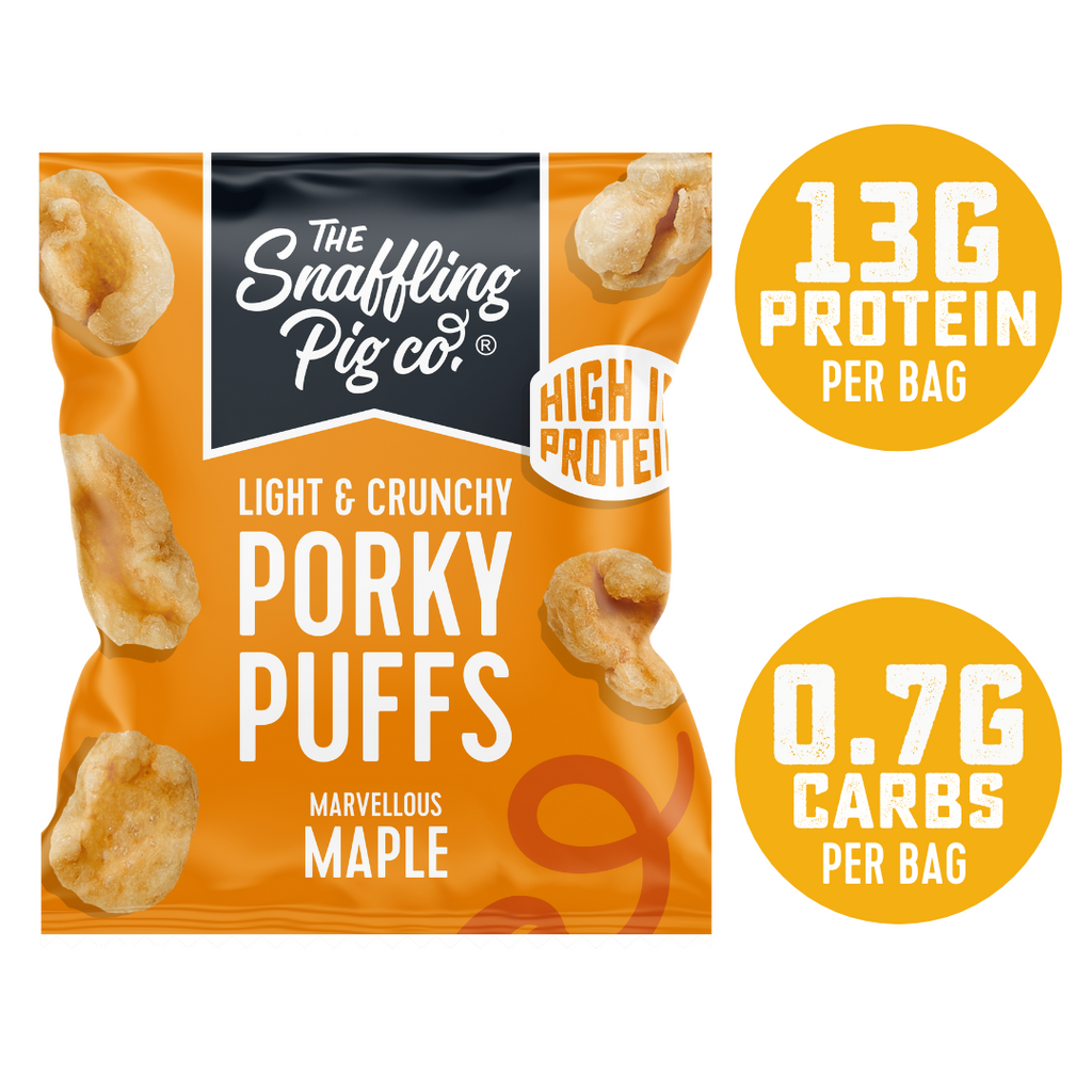 Marvellous Maple Porky Puffs Case