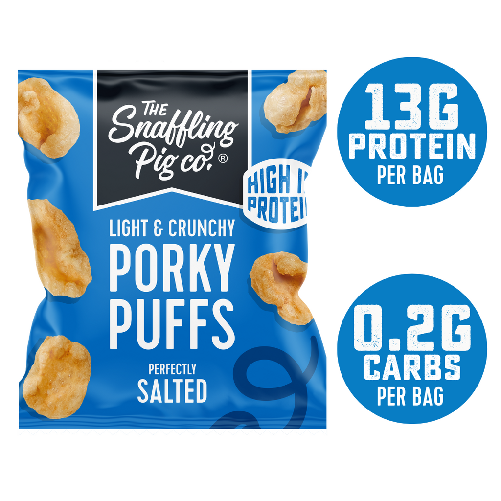 Perfectly Salted Porky Puffs Packets