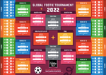 Generic World Football Tournament Wall Chart 2022