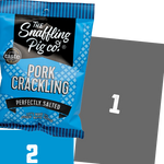 What are the most popular pork scratching brands in the UK?