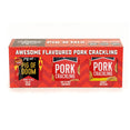 Pig 'N' Mix: Small Piggin' Hot Stuff Pork Crackling Packets Gift Set