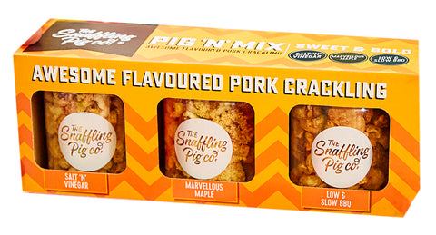 Pig 'N' Mix: Small Sweet & Bold Pork Crackling Gift Set