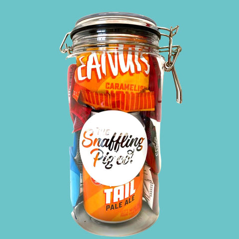 Bar in a Jar: Beer & Snacks Gift Jar