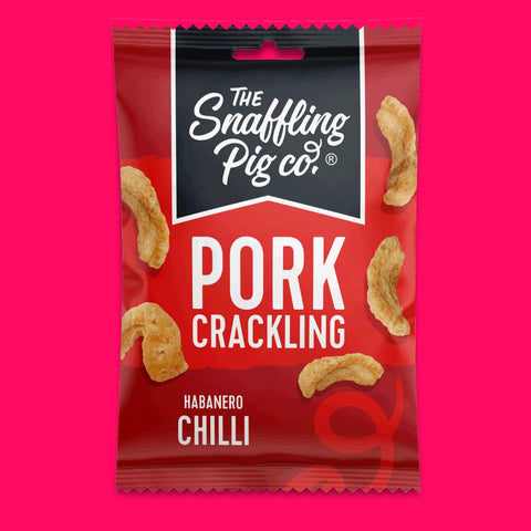 Hot to Trot Habanero Pork Crackling Packets