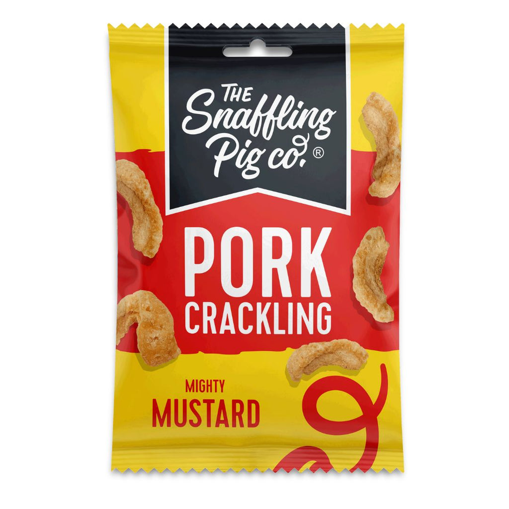 Mighty Mustard Pork Crackling Packets