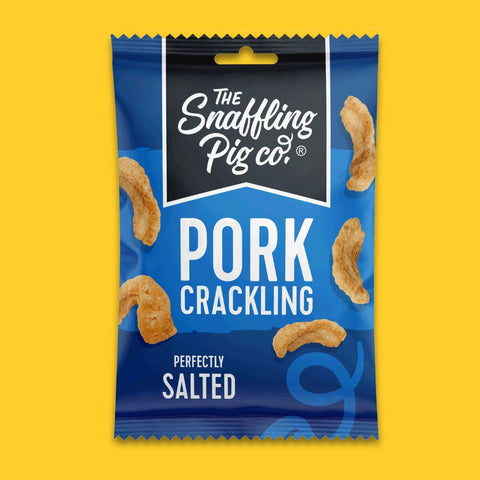 Perfectly Salted Pork Crackling Packets