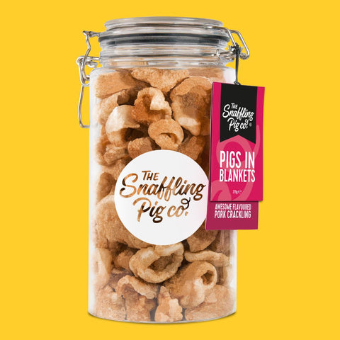 Pigs In Blankets Pork Crackling Gifting Jar