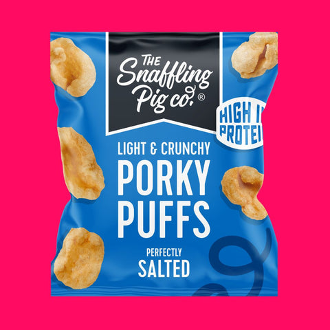 Perfectly Salted Porky Puffs Packets