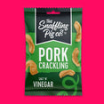 SALE: 12 x 40g Salt 'N' Vinegar Pork Crackling Packets (BEST BEFORE DATE 25/05/2024)