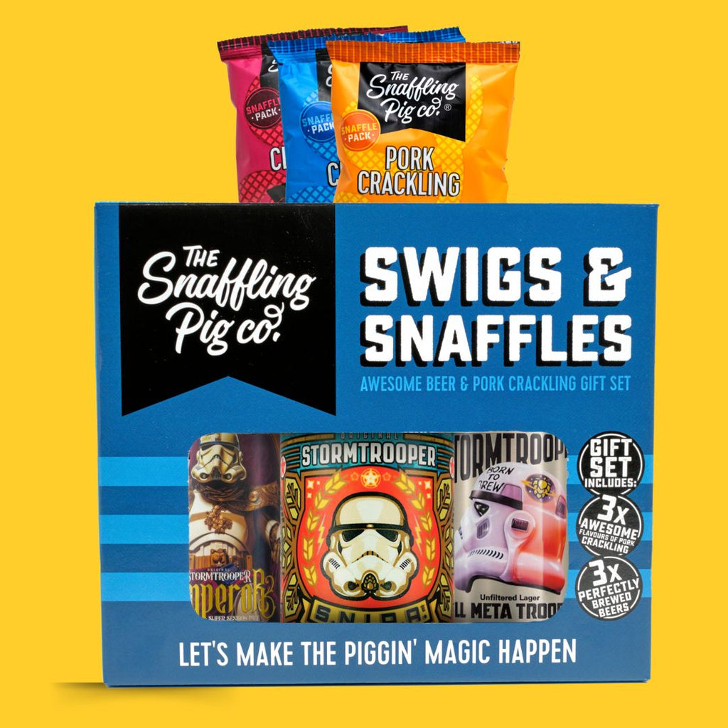 Original Stormtrooper Beer Pork Crackling Gift Set Snaffling Pig original-stormtrooper-beer-pork-crackling-gift-set-snaffling-pig