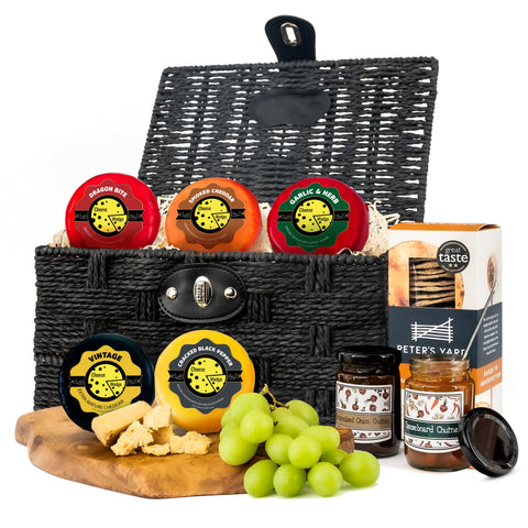 Luxury Cheese Truckle Hamper by Cheese Wedge