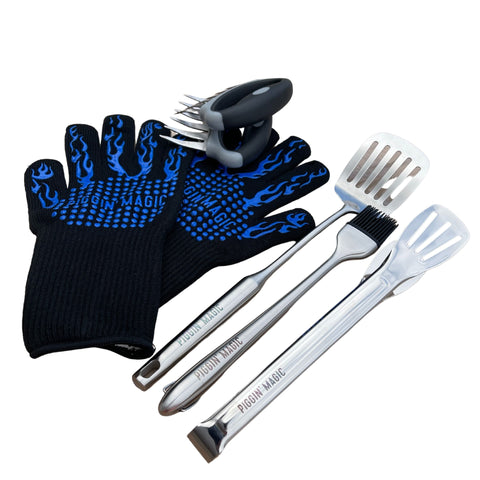 Pig Bluey BBQ Utensils Kit