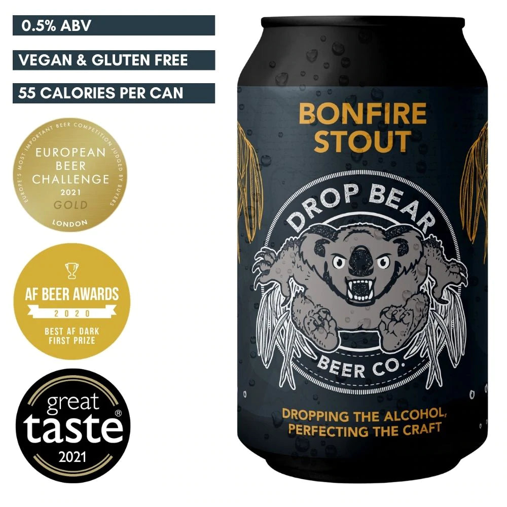 Alcohol Free Bonfire Stout by Drop Bear Beers