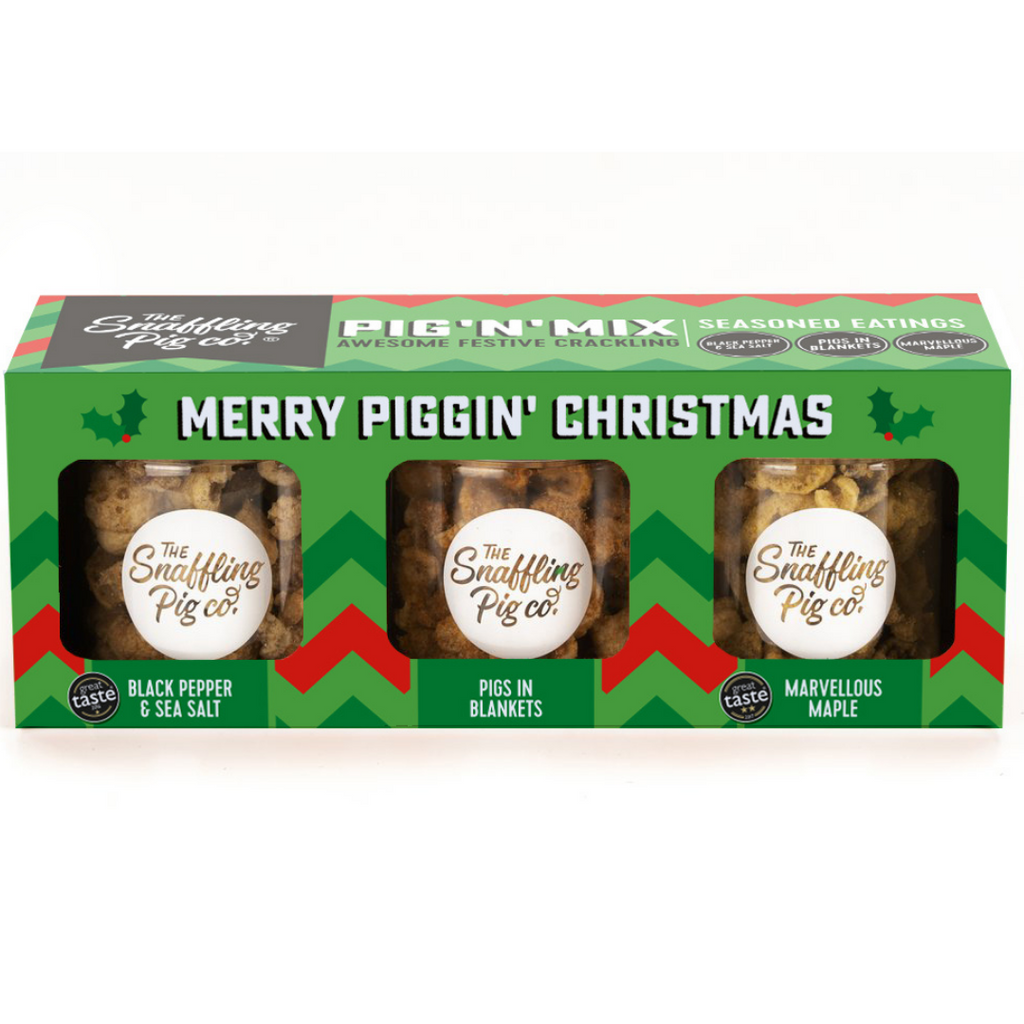 Pig 'N' Mix: Seasoned Eatings | Christmas Pork Crackling Gift Set
