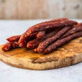 Spicy chorizo pokers with cider